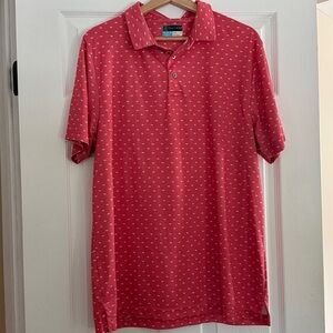 PGA Tour Red Polo Shirt